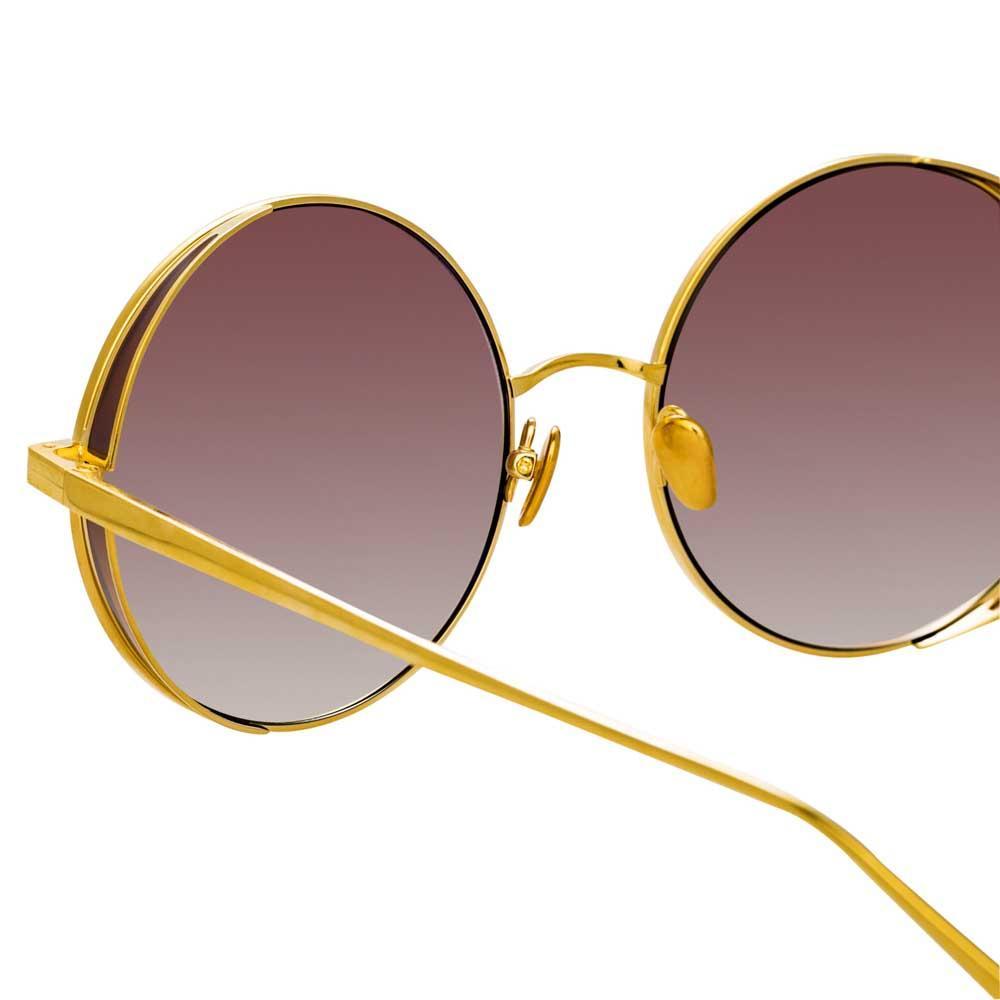 Color_LFL758C4SUN - Linda Farrow Lockhart C4 Round Sunglasses