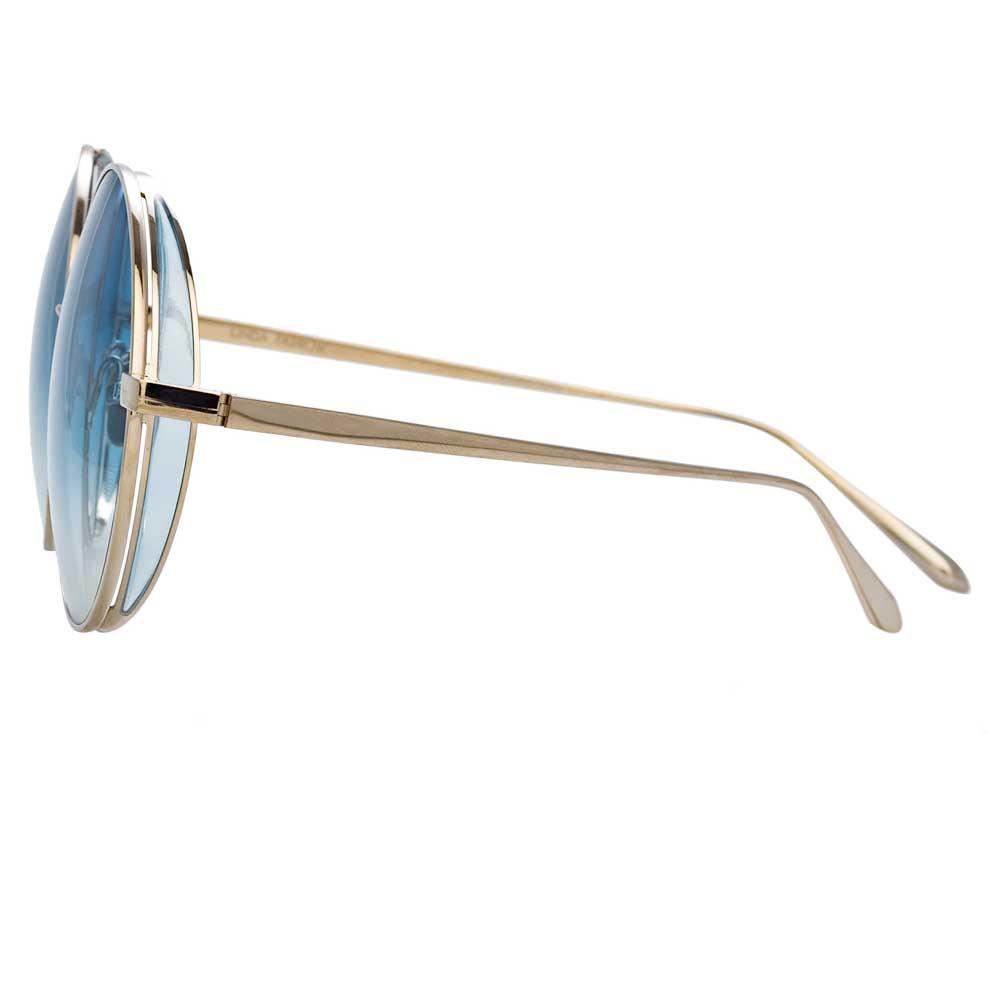 Color_LFL758C8SUN - Linda Farrow Lockhart C8 Round Sunglasses