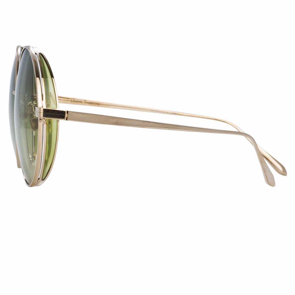 Color_LFL758C9SUN - Linda Farrow Lockhart C9 Round Sunglasses