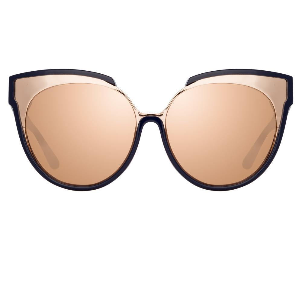 Color_LFL790C7SUN - Linda Farrow Sami C7 Oversized Sunglasses