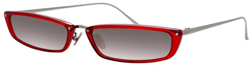 Color_LFL838C10SUN - Linda Farrow Issa C10 Rectangular Sunglasses