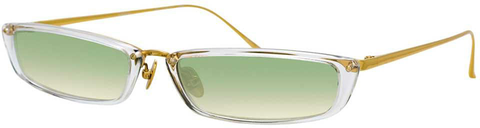 Color_LFL838C9SUN - Linda Farrow Issa C9 Rectangular Sunglasses