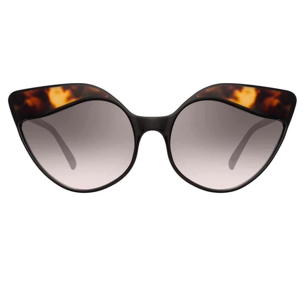 Color_LFL871C3SUN - Linda Farrow Ash C3 Cat Eye Sunglasses