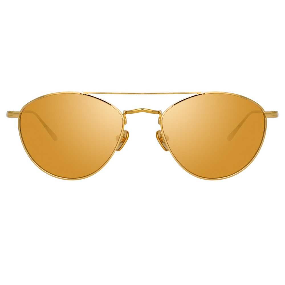 Color_LFL876C1SUN - Linda Farrow Caine C1 Aviator Sunglasses