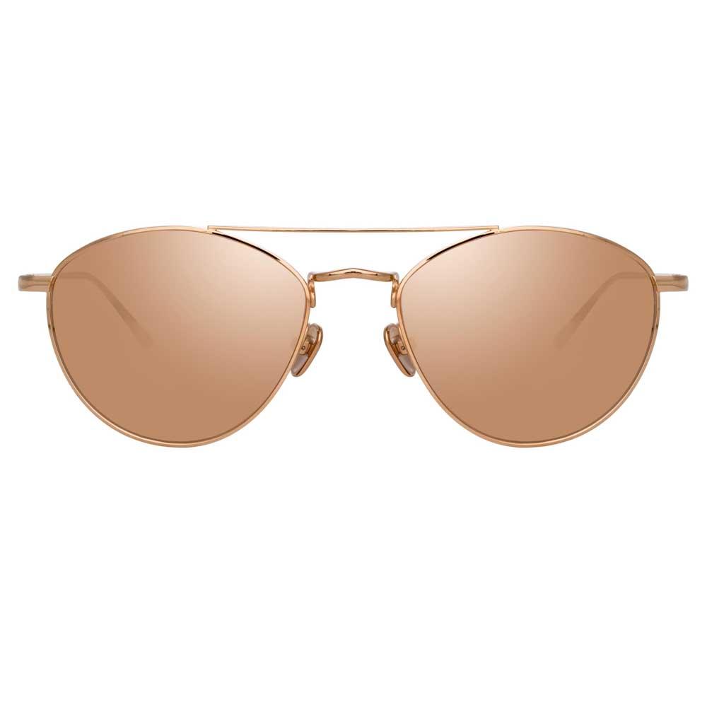 Color_LFL876C3SUN - Linda Farrow Caine C3 Aviator Sunglasses