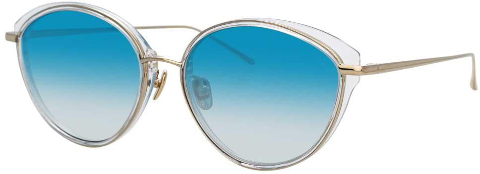 Color_LFL912C3SUN - Linda Farrow Ivy C3 Cat Eye Sunglasses