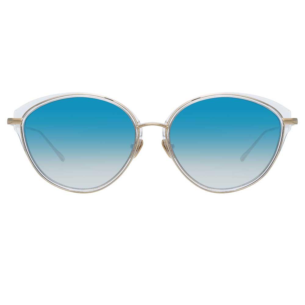 Color_LFL912C3SUN - Linda Farrow Ivy C3 Cat Eye Sunglasses