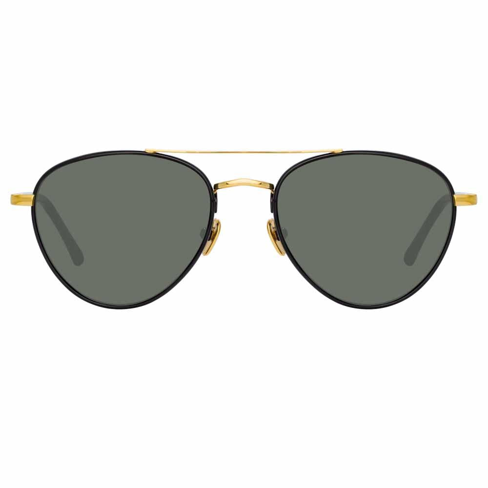 Color_LFL954C1SUN - Linda Farrow Brodie C1 Aviator Sunglasses