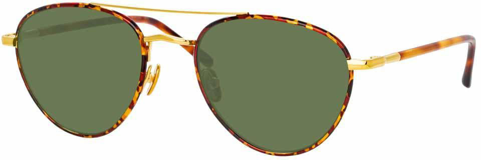 Color_LFL954C2SUN - Linda Farrow Brodie C2 Aviator Sunglasses