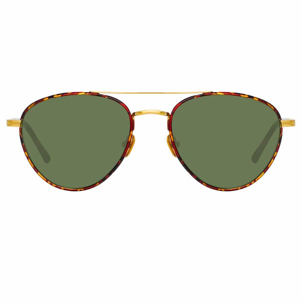 Color_LFL954C2SUN - Linda Farrow Brodie C2 Aviator Sunglasses