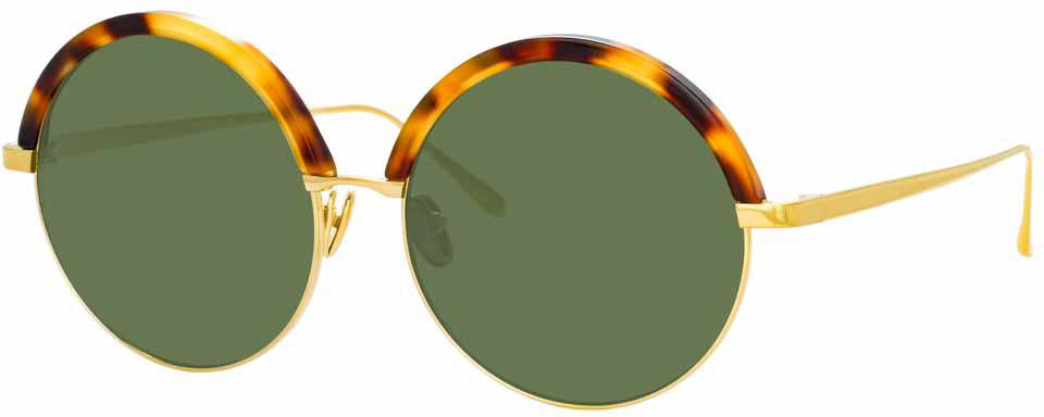Color_LFL966C4SUN - Linda Farrow Annie C4 Round Sunglasses