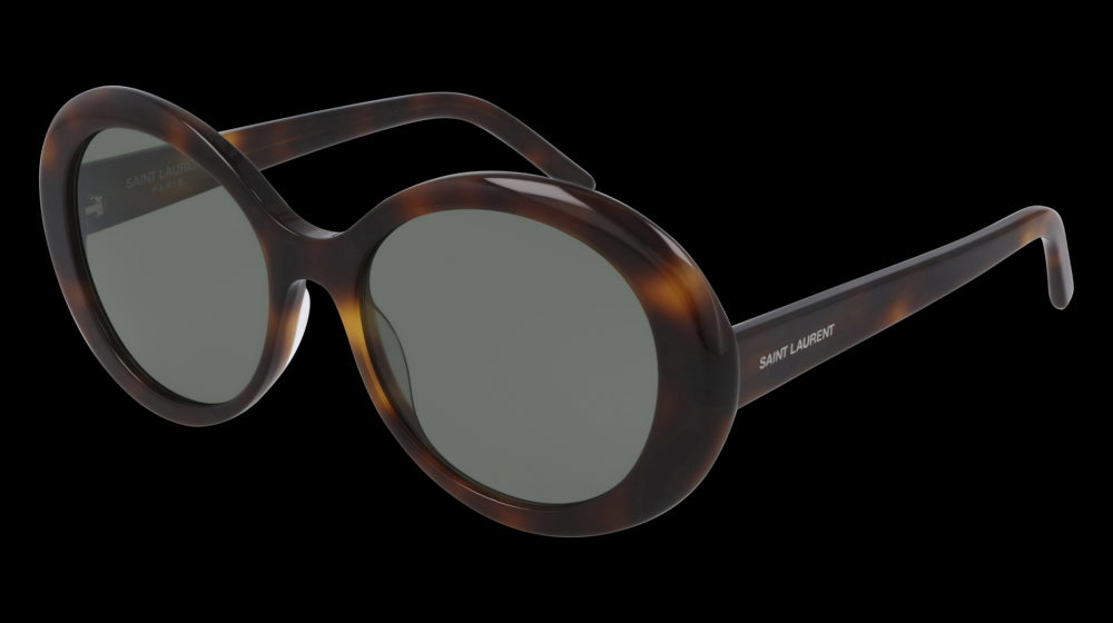 Saint Laurent KATE SL 214 001 Black Dark Grey Lens Cat Eye Women Sunglasses  | eBay