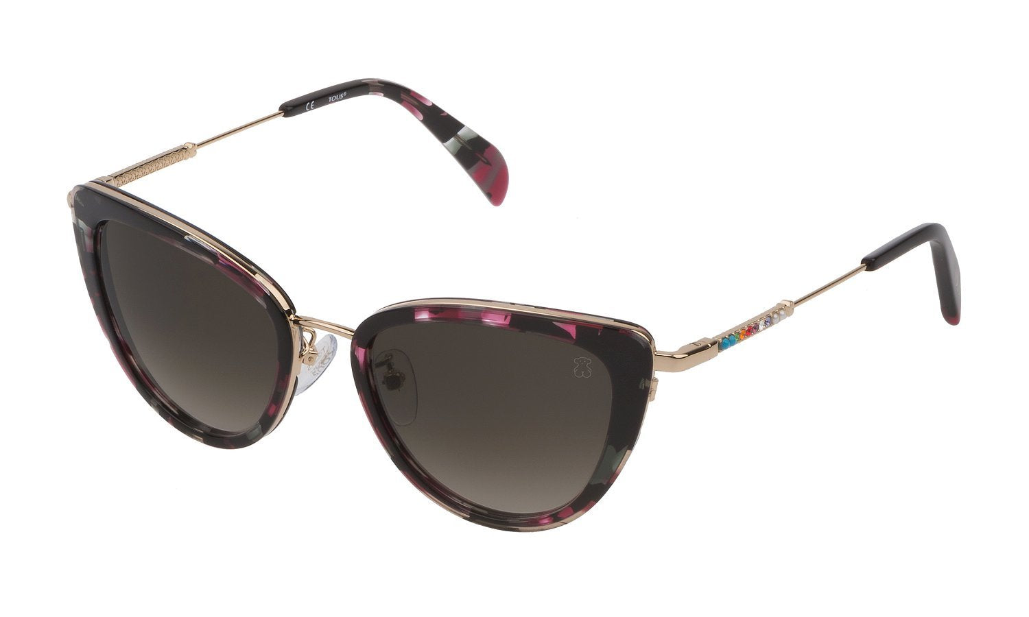 Color_0720 - Shiny Black/fuchsia Havana