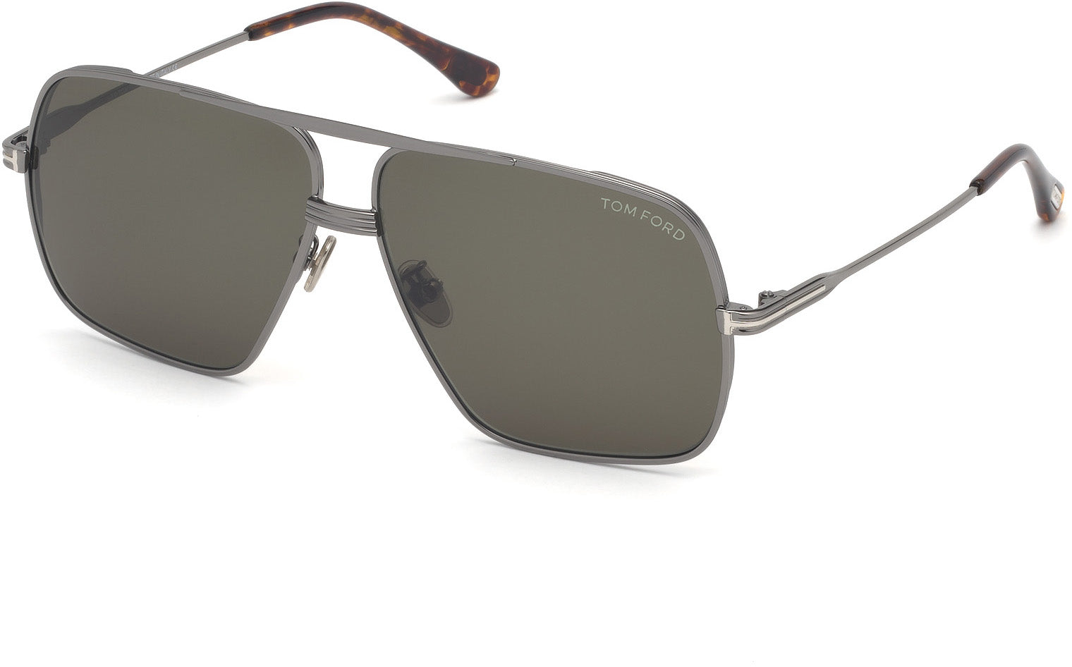 Color_12N - Shiny Dark Ruthenium / Green