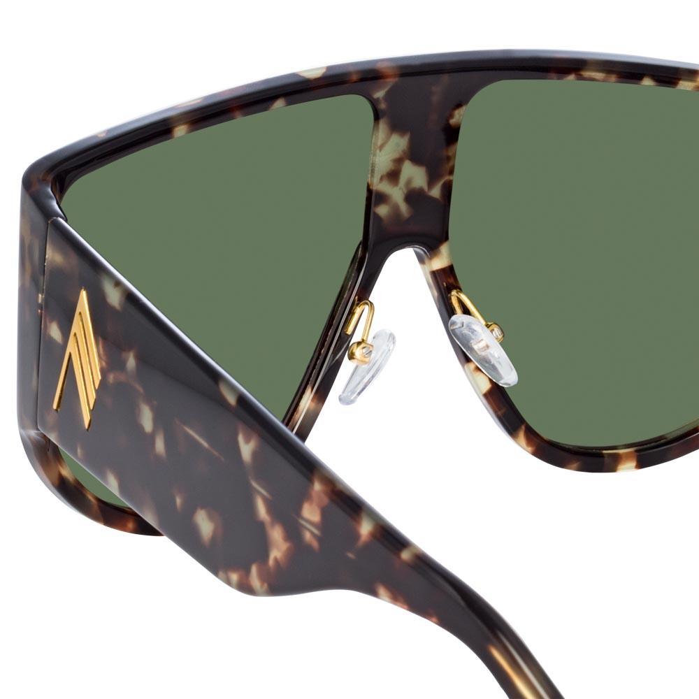 Color_ATTICO1C2SUN - The Attico Iman Shield Sunglasses in Tortoiseshell