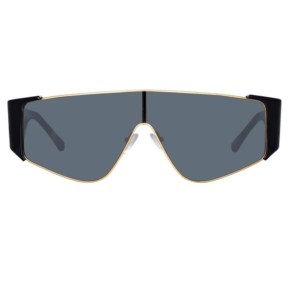 Color_ATTICO2C1SUN - The Attico Carlijn Shield Sunglasses in Black