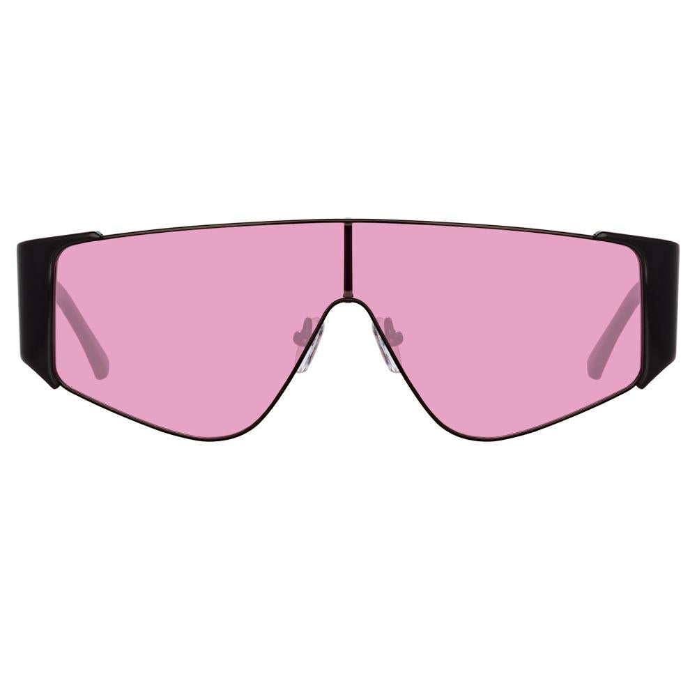 Color_ATTICO2C3SUN - The Attico Carlijn Shield Sunglasses in Black