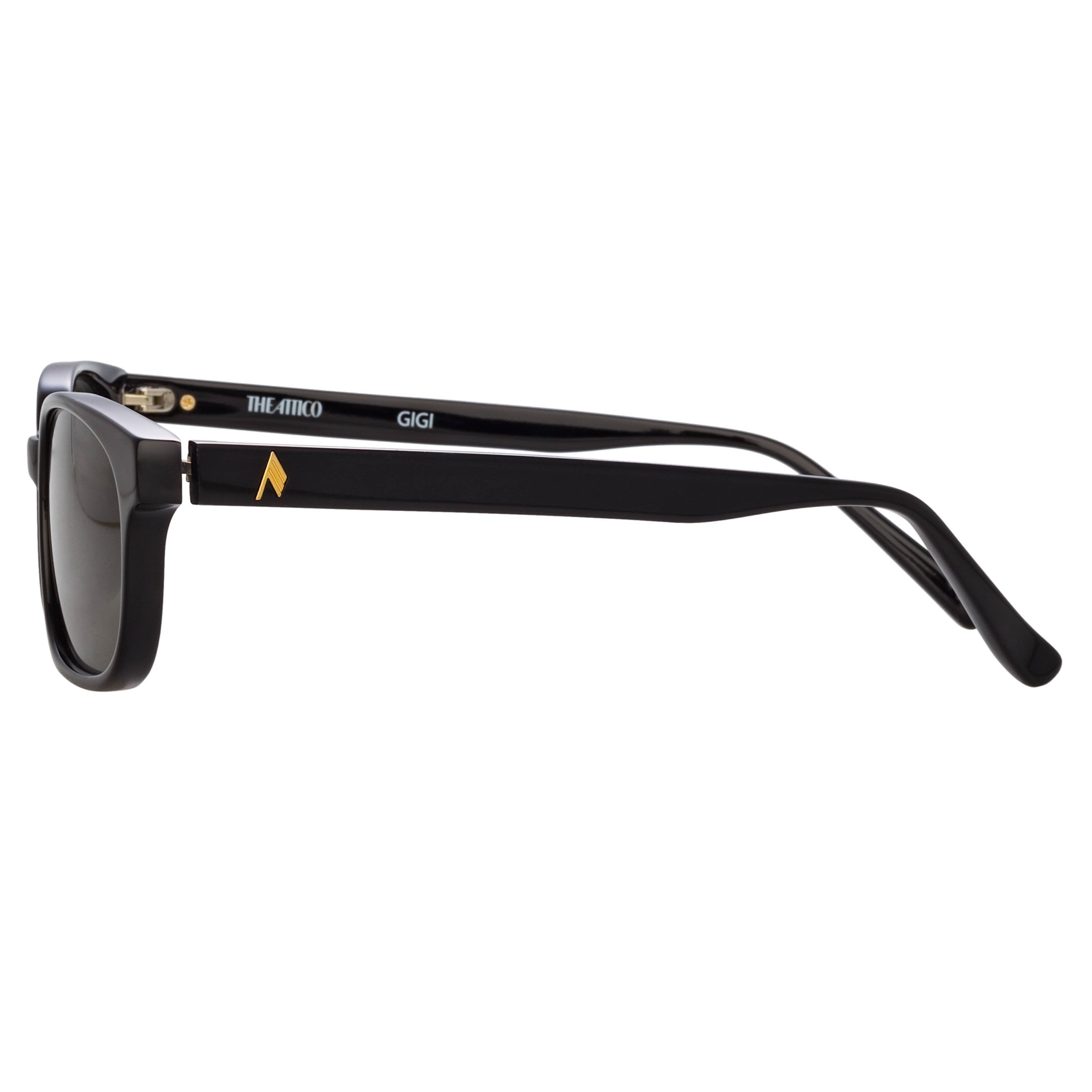 Color_ATTICO9C1SUN - The Attico Gigi Rectangular Sunglasses in Black