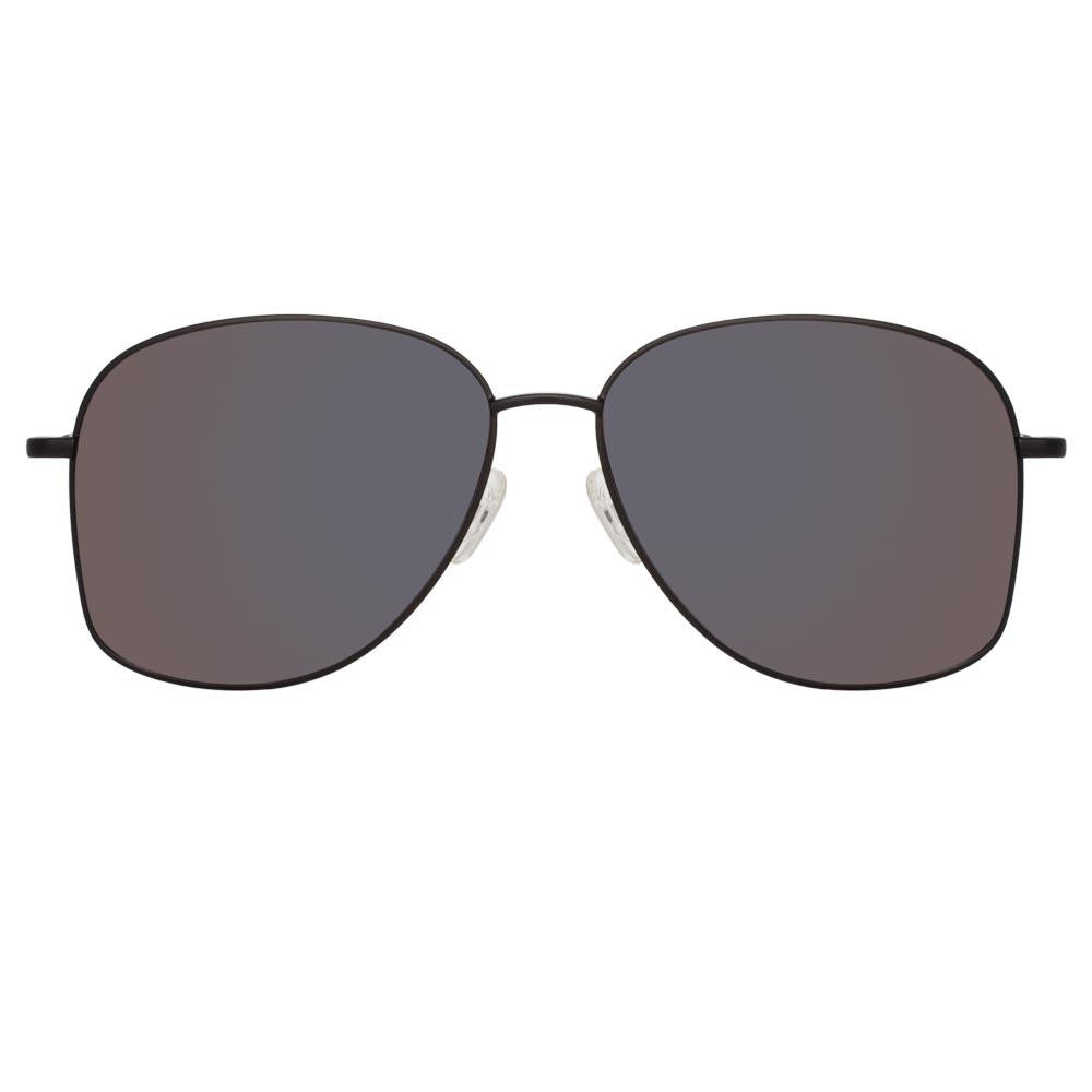 Color_DVN199C1SUN - Dries Van Noten 199 Aviator Sunglasses in Black