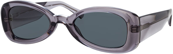 Color_DVN204C1SUN - Dries van Noten 204 Aviator Sunglasses in Grey