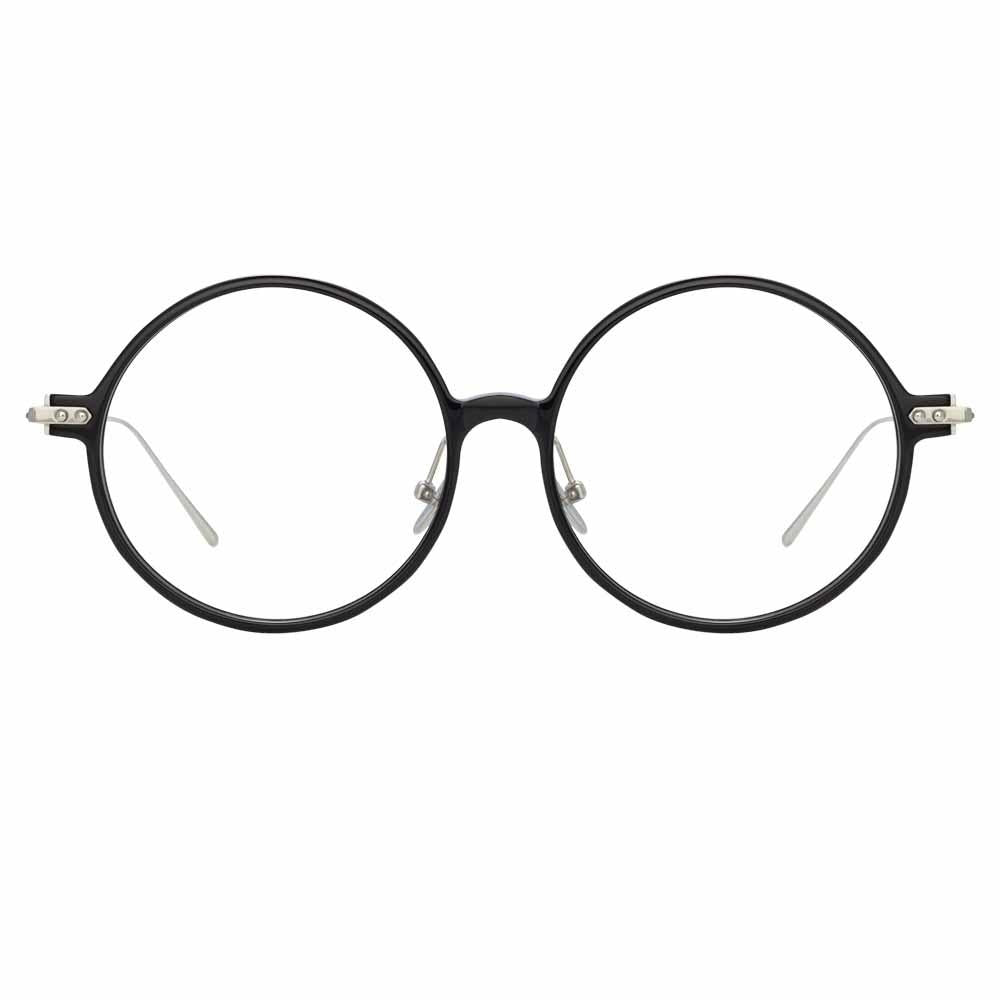 Color_LF09C2OPT - Linda Farrow Linear Savoye C2 Round Optical Frame