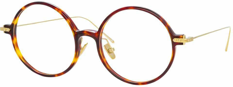 Color_LF09C3OPT - Linda Farrow Linear Savoye C3 Round Optical Frame