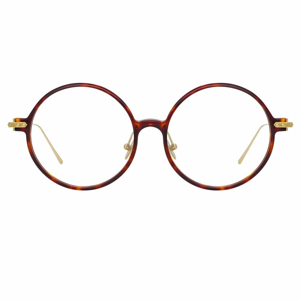 Color_LF09C3OPT - Linda Farrow Linear Savoye C3 Round Optical Frame