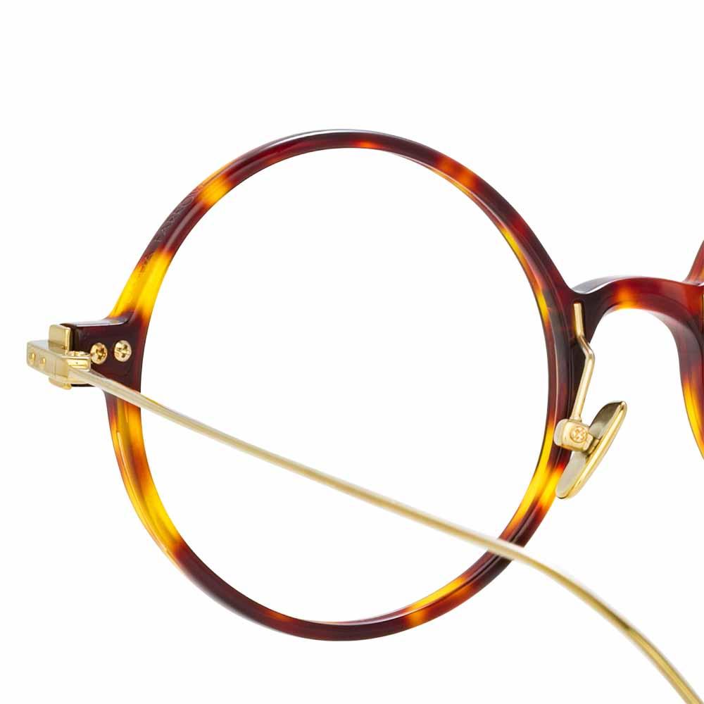 Color_LF09C3OPT - Linda Farrow Linear Savoye C3 Round Optical Frame