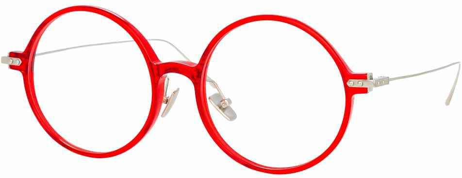 Color_LF09C6OPT - Linda Farrow Linear Savoye C6 Round Optical Frame