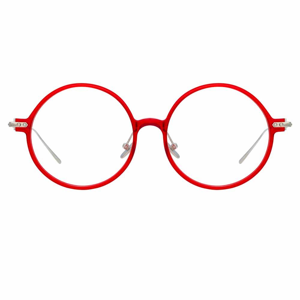 Color_LF09C6OPT - Linda Farrow Linear Savoye C6 Round Optical Frame