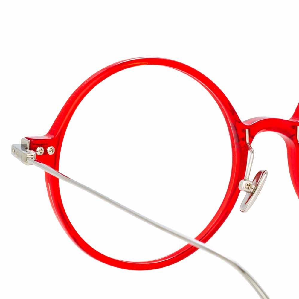 Color_LF09C6OPT - Linda Farrow Linear Savoye C6 Round Optical Frame