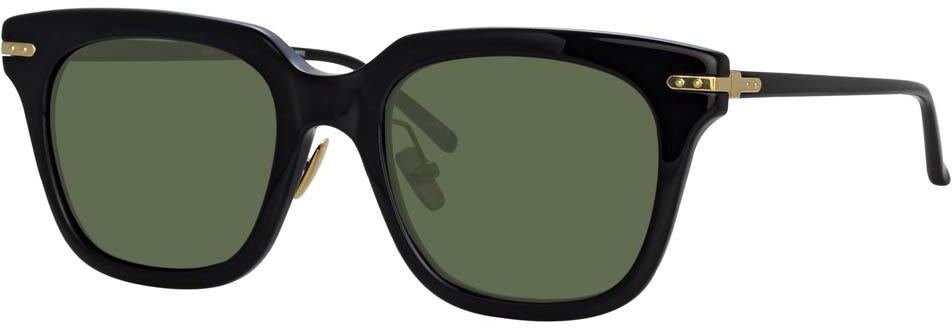 Color_LF28AC5SUN - Empire D-Frame Sunglasses in Black