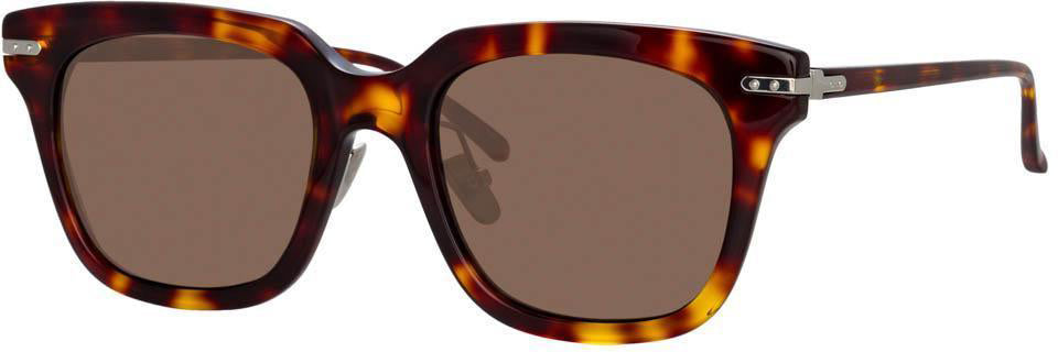 Color_LF28C6SUN - Empire D-Frame Sunglasses in Tortoiseshell