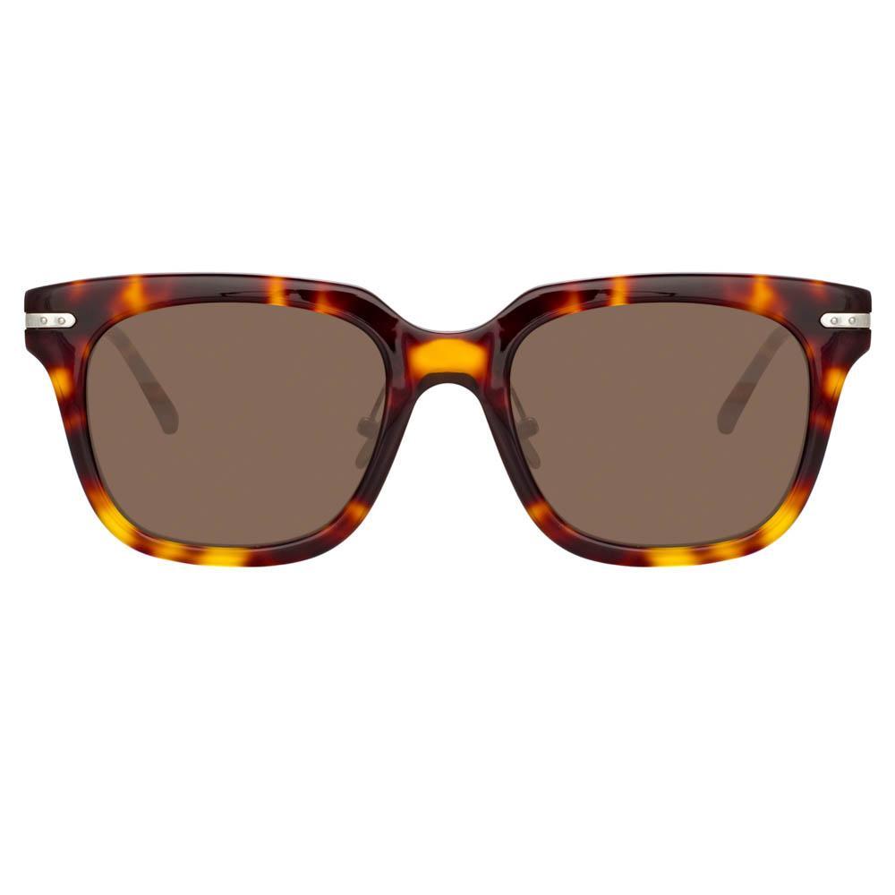 Color_LF28C6SUN - Empire D-Frame Sunglasses in Tortoiseshell