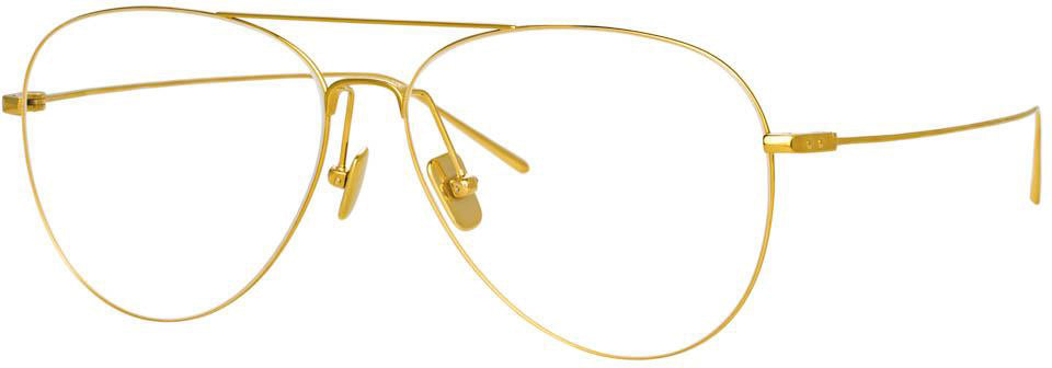 Color_LF31C5OPT - Lloyds Aviator Optical Frame in Yellow Gold