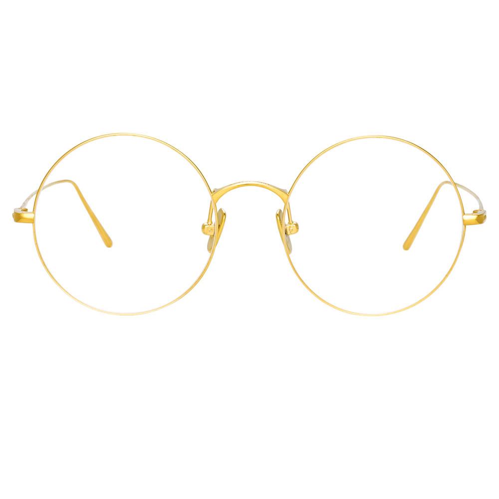 Color_LF32C1OPT - Zaha Round Optical Frame in Yellow Gold