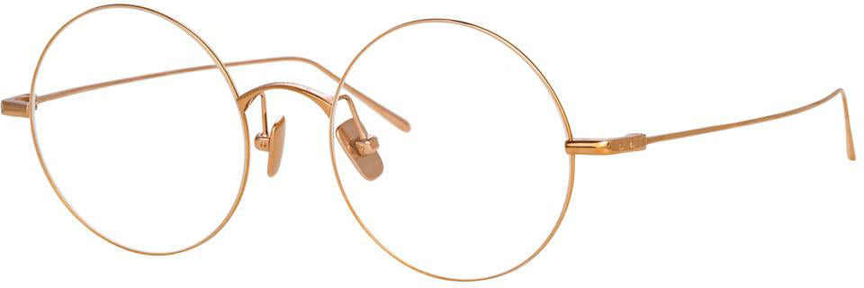 Color_LF32C3OPT - Zaha Round Optical Frame in Rose Gold