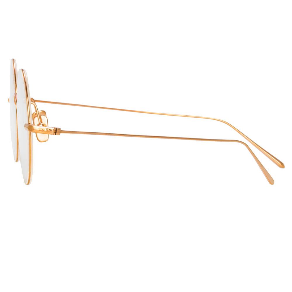 Color_LF32C3OPT - Zaha Round Optical Frame in Rose Gold