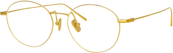 Color_LF33C1OPT - Mayne Oval Optical Frame in Yellow Gold
