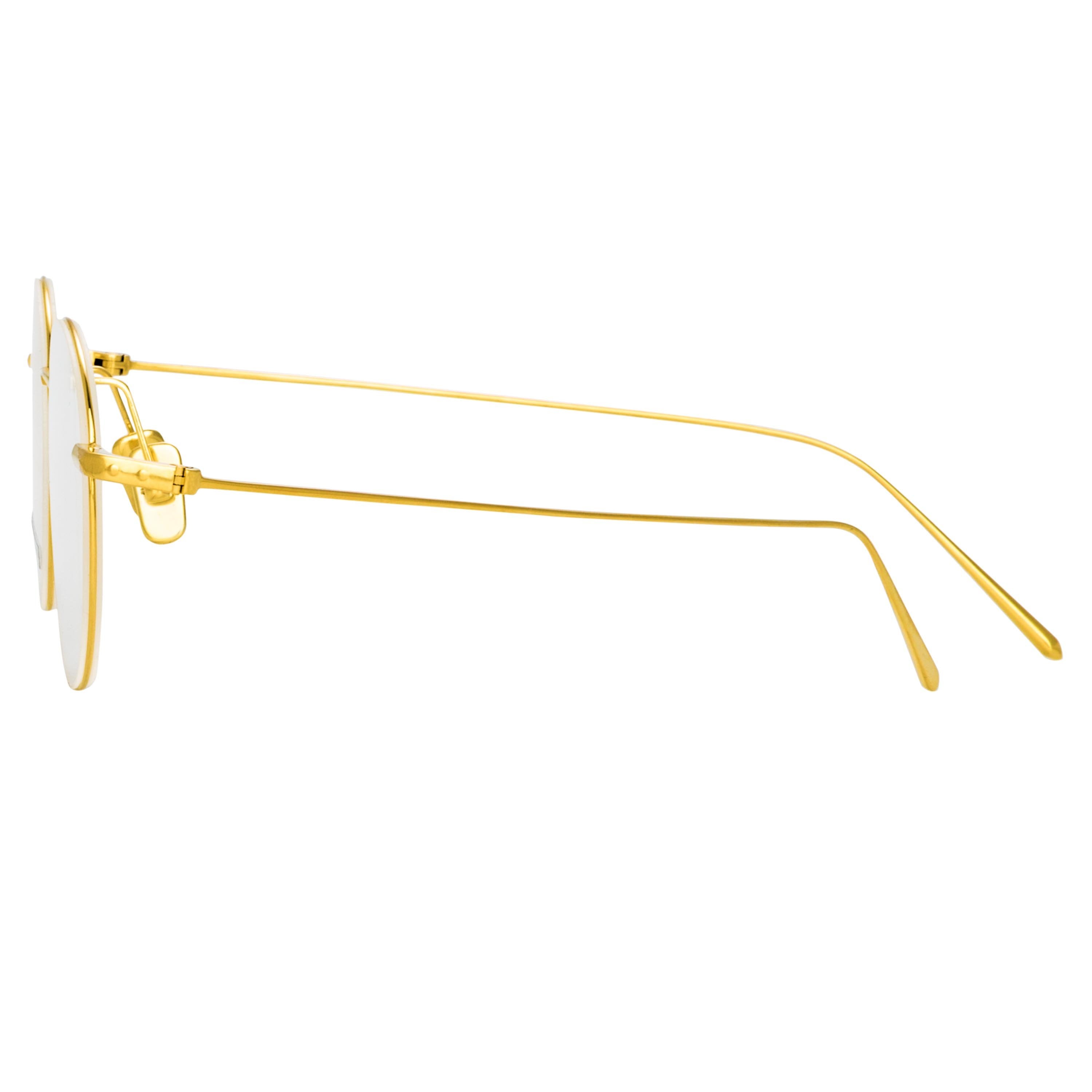 Color_LF33C1OPT - Mayne Oval Optical Frame in Yellow Gold