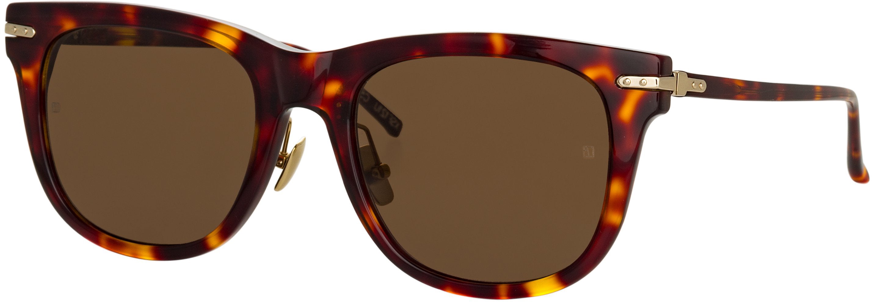 Color_LF43C5SUN - Chrysler D-Frame Sunglasses in Tortoiseshell