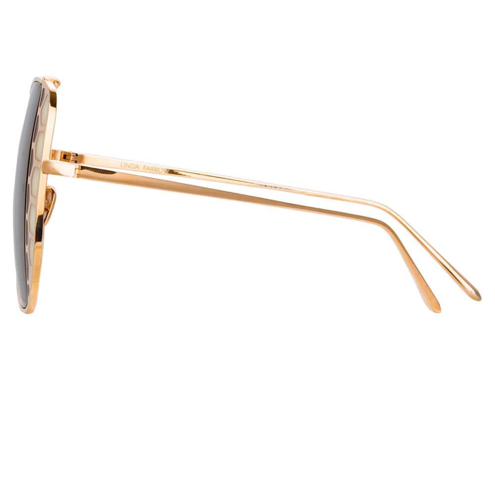 Color_LFL1003C5SUN - Amelia Oversized Sunglasses in Rose Gold