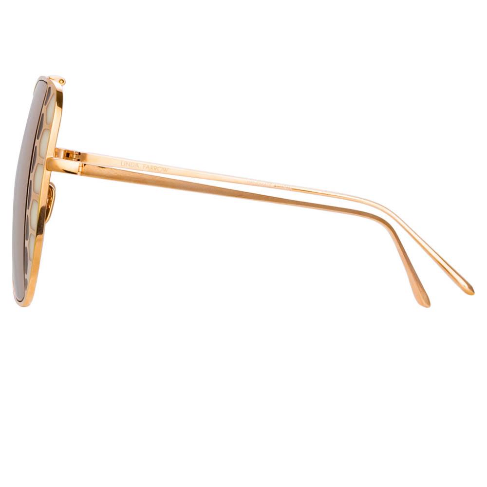 Color_LFL1003C6SUN - Amelia Oversized Sunglasses in Rose Gold