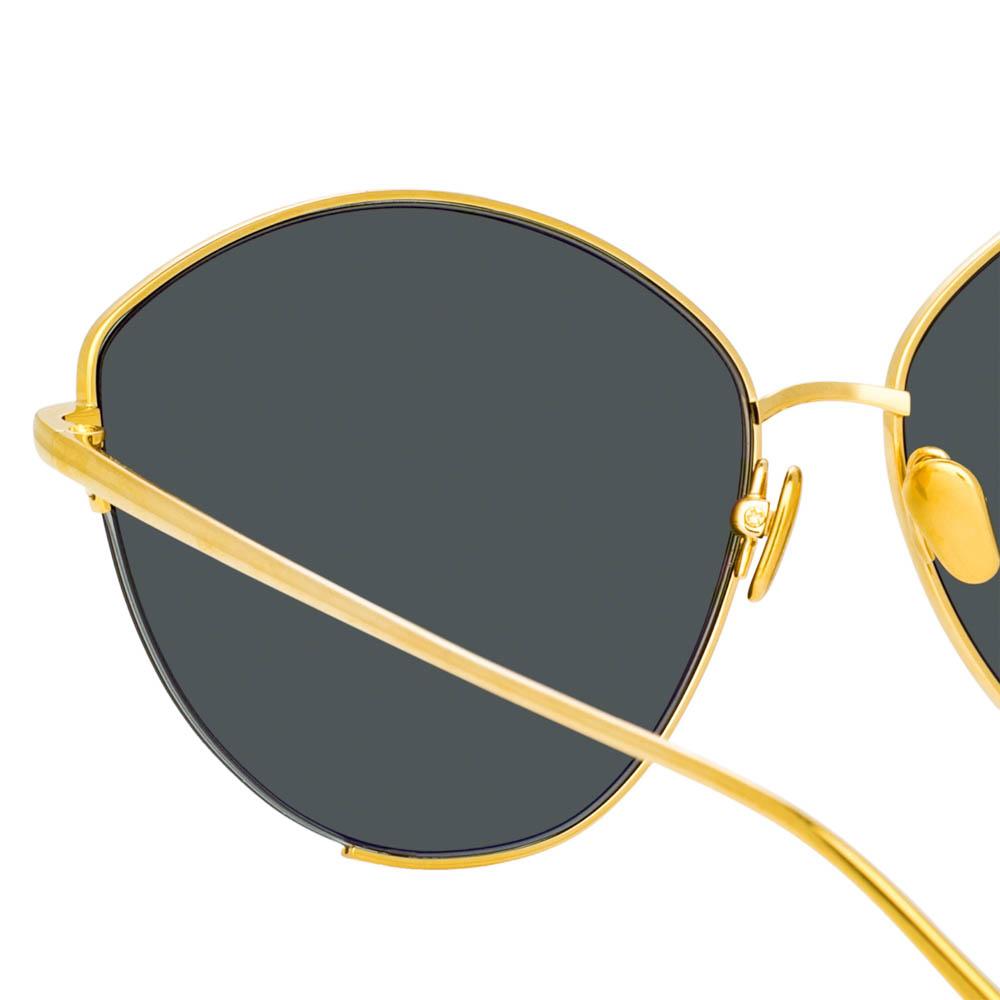Color_LFL1008C4SUN - Ella Cat Eye Sunglasses in Yellow Gold