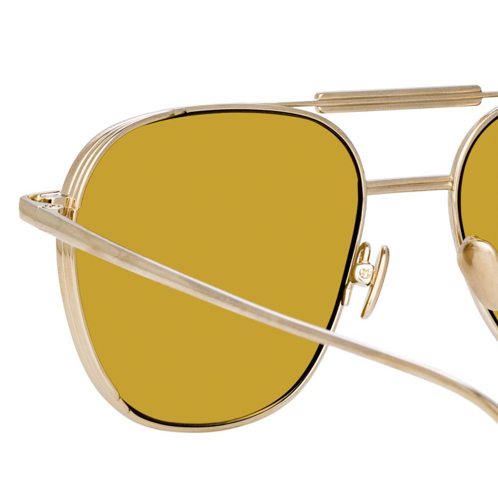 Color_LFL1014C2SUN - Wilder Aviator Sunglasses in Yellow Gold
