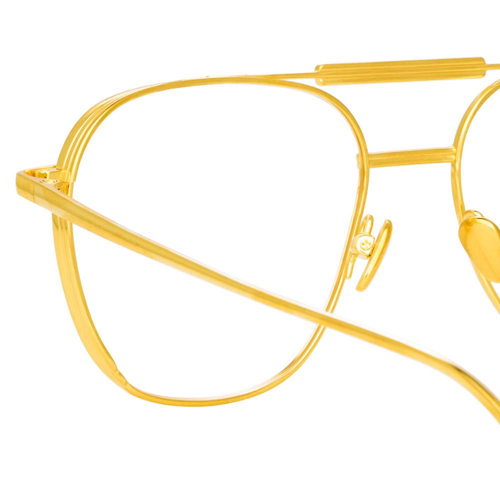 Color_LFL1014C5OPT - Wilder Aviator Optical Frame in Yellow Gold