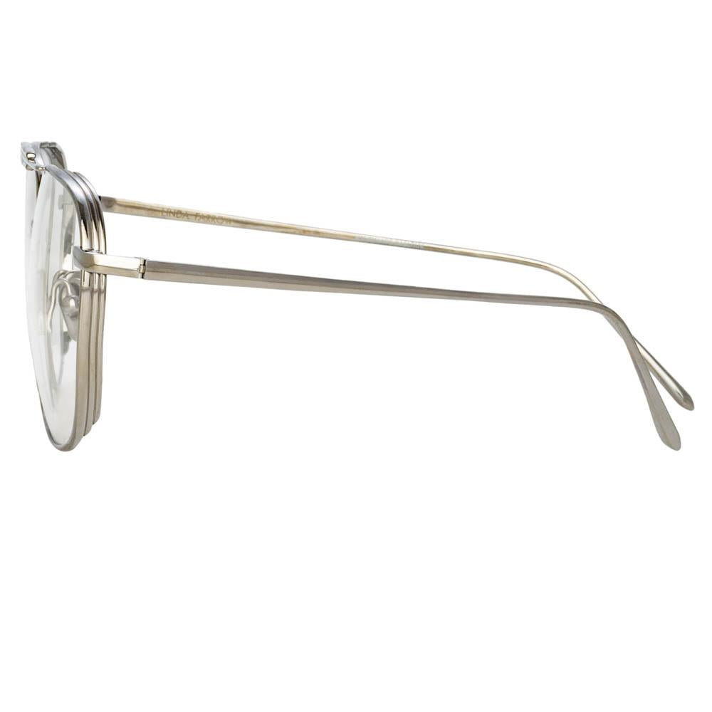Color_LFL1014C6OPT - Wilder Aviator Optical Frame in White Gold