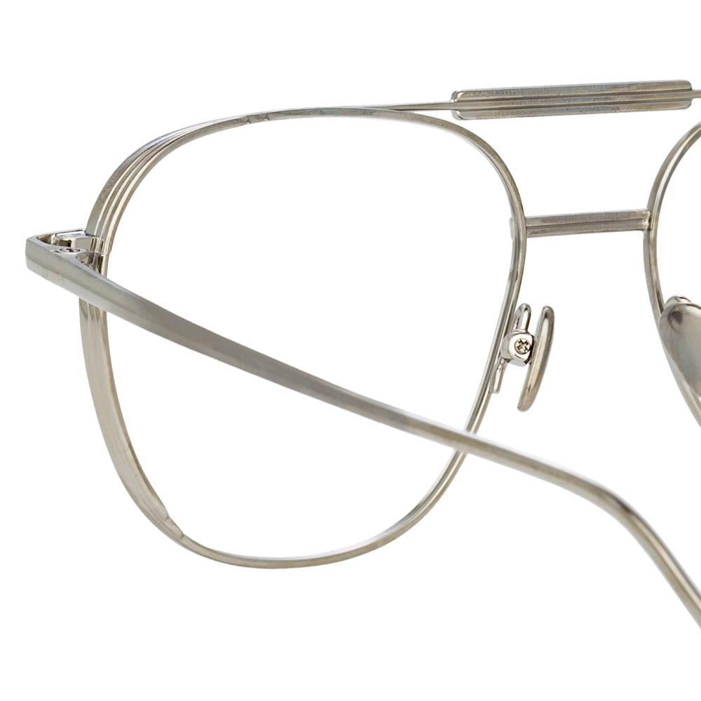 Color_LFL1014C6OPT - Wilder Aviator Optical Frame in White Gold