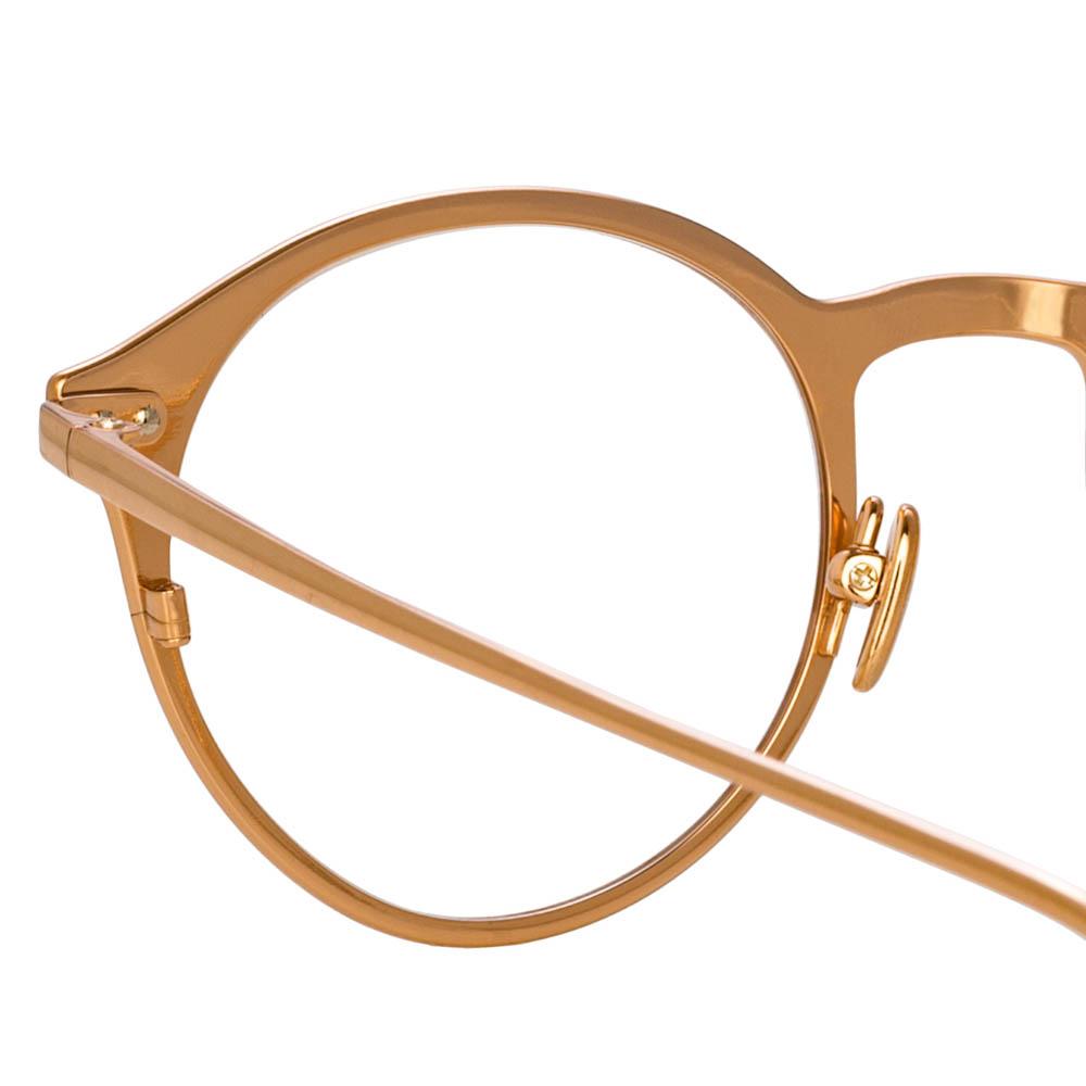 Color_LFL1017C4OPT - Lee Oval Optical Frame in Brown