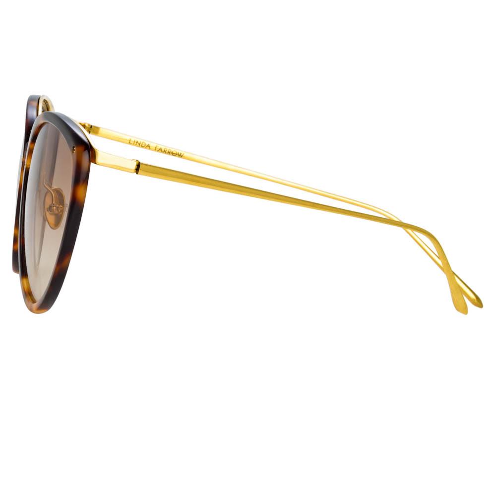 Color_LFL1019C7SUN - Angelica Cat Eye Sunglasses in Tortoiseshell